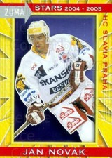 2004-05 Czech OFS Zuma Stars #4 Jan Novak