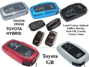 Key Case Toyota GR Yaris Cross Toyota Hybrid Smart Key 2 3 4 5 Buttons - Picture 1 of 44