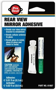 PRO SEAL 61067 Instant Adhesive Rear View Mirror Adhesive Glue ,0.01/0.02 fl. oz - Picture 1 of 1