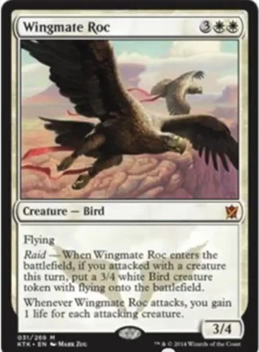 4x NM-Mint, English Regular Wingmate Roc Khans of Tarkir magicmtg - Image 1 of 1