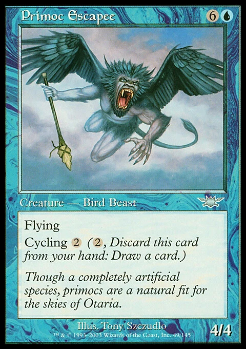 MTG Magic the Gathering Primoc Escapee (49/145) Legions LP - Image 1 of 1