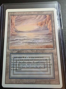 MTG REVISED DUAL LAND UNDERGROUND SEA NEVER PLAYED/NM - Picture 1 of 6