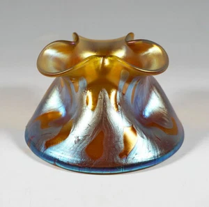 Loetz Austria Loetz Vase 3 Passig Bronze Phenomenon Genre 29 Um 1900 - Picture 1 of 8