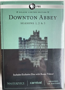 Downtown Abbey Season 1-2-3 New DVD - Picture 1 of 3