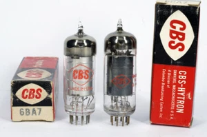 ONE 6BA7 CBS NOS Tube Röhre Lampe TSF 진공관 真空管 Valvola Valve Valvula - Picture 1 of 1