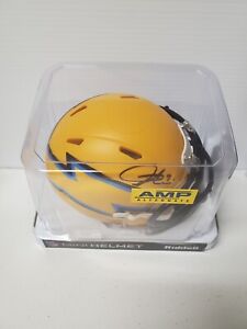 🏈San Diego-LA Chargers Ladainian Tomlinson AMP Mini Helmet Autographed Beckett 