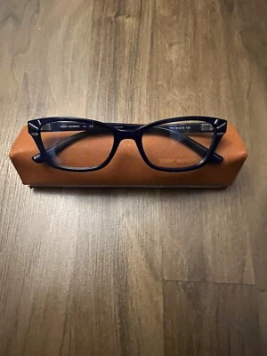 NUEVOS MARCOS DE GAFAS TORY BURCH TY4002 1370 AZULES AUTÉNTICOS 50-16-135 MM Foto 1 de 2