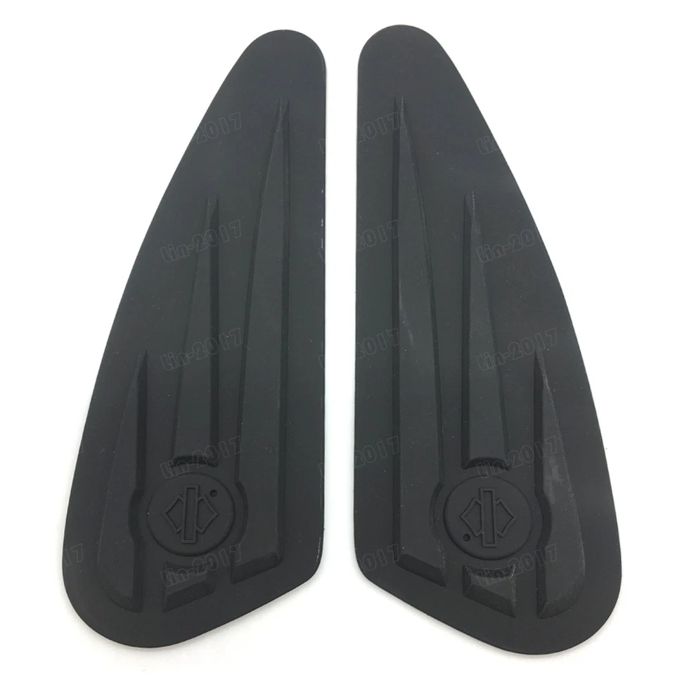 Motorcycle Tank side Gas Pad Knee Grips Protector For Harley-Davidson All Years - Image 1 of 4