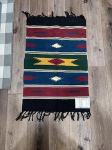 Kanchan für Design Importe Indien Inc handgewebter Baumwollteppich Made in India - Bild 1 von 2