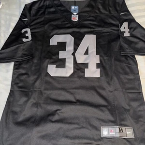 Bo Jackson #34 Las Vegas Oakland Raiders Throwback Player Men's Jersey Black - Picture 1 of 2