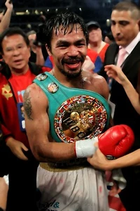 Póster pequeño A6 Manny Pacquiao (nuevo) - Imagen 1 de 2