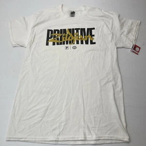 Camiseta de Skateboard Primitive X Zildjian Unite Para Hombre Talla Mediana Blanca Nueva - Imagen 1 de 12