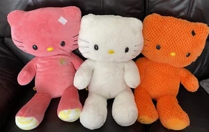 Build A Bear Hello Kitty Bundle Sunshine Pink Halloween white Cat Sanrio - Picture 1 of 22