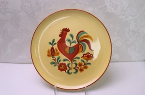 Reveille Dinner Plate Red Rooster T S & T Taylor, Smith & T - Picture 1 of 9