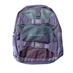 Neu! Pottery Barn Kids KLEINER Mädchen RUCKSACK Monogramm MCKENZIE Glitzer Glitter - Bild 1 von 5