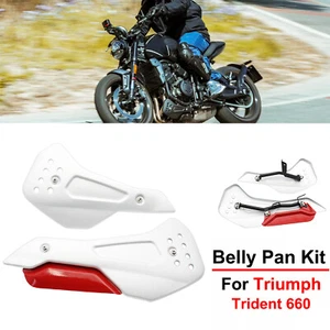 For Triumph Trident 660 Belly Pan Kit Lower Engine Spoiler Cowling Cover 2021-23 - Bild 1 von 11