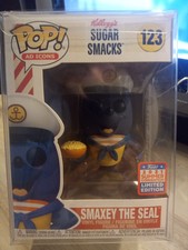 Kellogg's Sugar Smacks - 2021 Smaxey The Seal 123 Summer Convention Limited Edit