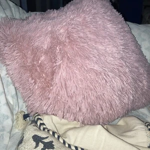 Faux Fur Solid Decorative Throw Pillow CoversFluff Luxury Super Soft Set 2 - Picture 1 of 4