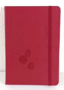 JOURNAL NOTIZBUCH 4,8" x 6,97" Premium strukturiertes Hardcover - liniert - ROT - Bild 1 von 8