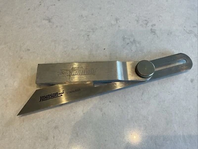 Johnson Level & Tool 1913-1000 chanfro em T deslizante, alumínio, SS, 10 pol - Imagem 1 de 3