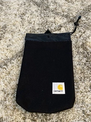Carthartt Small Tote; Belt Loop Drawstring Bag 8"x13" - Image 1 of 4