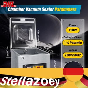 Profi DZ-260S Vakuumierer Tisch Vakuumiergerät Vakuummaschine Vakuumgerät Kammer - Bild 1 von 24