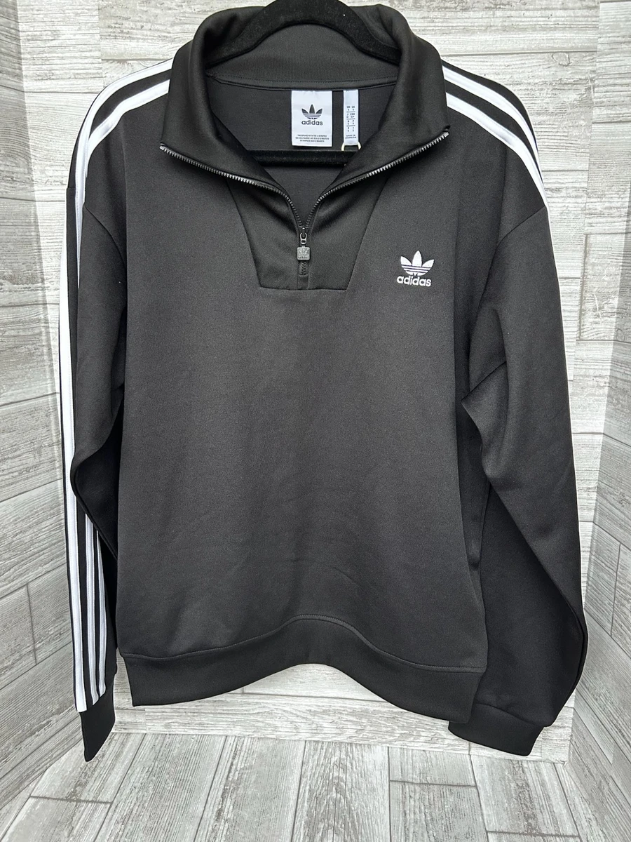 Adidas Originals Funnelneck TT Track Top Black Men's Small NWT $80