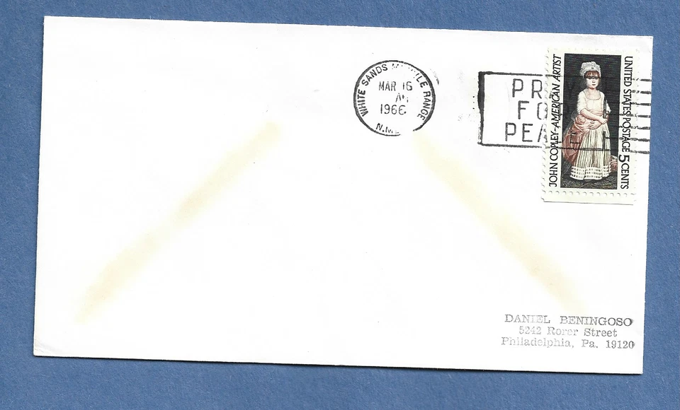 GEMINI 8 LANZAMIENTO 16 DE MARZO DE 1966 ARENAS BLANCAS ALCANCE MISILES CUBIERTA ESPACIAL NASA Foto 1 de 1