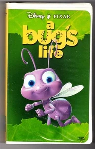 VTG WALT DISNEY-PIXAR VHS TAPE 1998 A BUGS LIFE LIMITED EDITION DOT COVER +BONUS - Picture 1 of 6