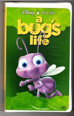 VTG WALT DISNEY-PIXAR VHS TAPE 1998 A BUGS LIFE LIMITED EDITION DOT COVER +BONUS - Image 1 of 4