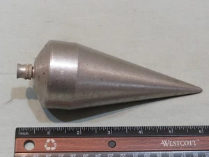 Vintage Large Steel 3lb Plumb Bob, Unbranded - Picture 1 of 1