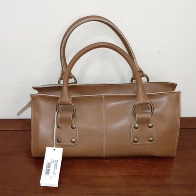 NEW! Caterina Lucchi Leather Baguette  Handbag - Image 1 of 4