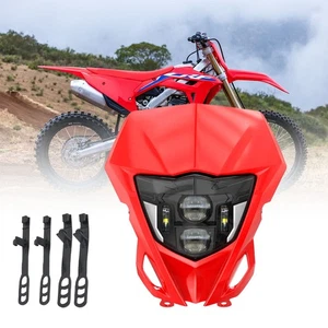 LED Headlight for Honda CRF125F CRF150F CRF230F CRF250L CRF250F CRF300L CRF450L - Picture 1 of 12