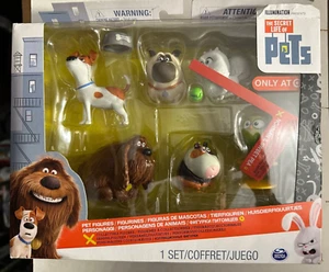 Nuevo paquete de 6 figuras Illumination Secret Life of Pets Norman Sweet Pea Mel Duke - Imagen 1 de 5