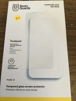 Protector Pantalla Cristal Motorola one 5g BodyGuardz Pure2, 23 Disponibles, Teléfono Foto 1 de 2