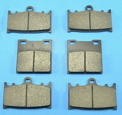 Front & Rear Brake Pads fit Kawasaki ZX7 ZX-7 Ninja ZX750 1989 90 91 92 93 94 95 Foto 1 de 2
