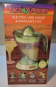 New Taco Tuesday Electric Lime Juicer & Margarita Kit - Picture 1 of 6