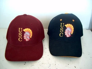 USC TROJANS CAPS - COUNT OF 2 - Picture 1 of 12