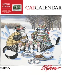 2025 B. Kliban Cat Special Edition Wall Calendar, New Sealed! - Picture 1 of 4