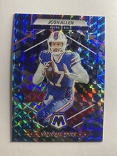 JOSH ALLEN 2023 Panini Mosaic Reactive Blue Prizm National Pride SP #257 BILLS