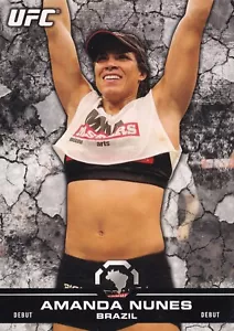 Amanda Nunes 2013 Topps UFC Bloodlines Rookie Card #63 RC 277 269 207 200 232 - Picture 1 of 21