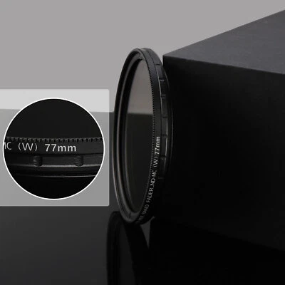 FOTGA 77mm Slim Multi-Coated 12 Layers Variable ND2-400 Fader MC-ND Filter - Image 1 of 4