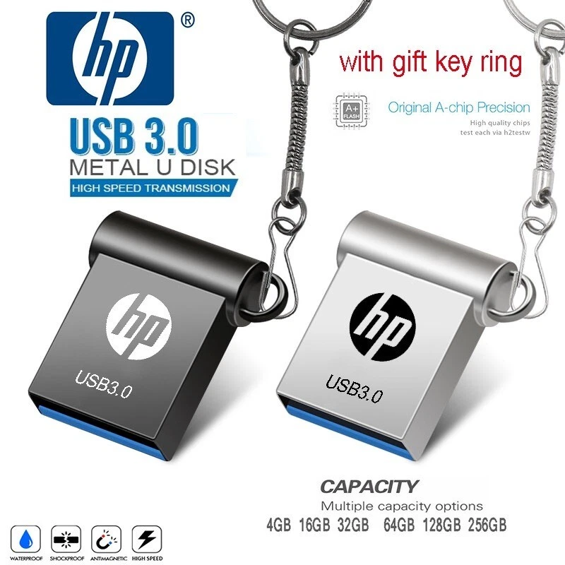HP Mini Portable UDisk USB 3.0 Flash Drive Memory Thumb Pen Stick Storage Device - Image 1 of 4