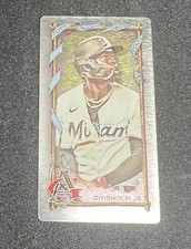 2023 Allen Ginter Jazz Chisholm Jr. Metal Mini Marlins ONLY 3 PRINTED