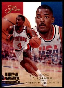 1994-95 Flair Joe Dumars Basketball Cards #18