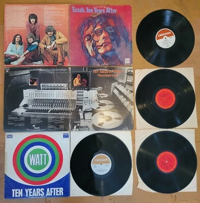 Ten Years After Classic Albums LP Lot  ultra RARE varied condition (please read) - Image 1 of 2