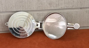 Vintage Metall Tortilla Presse verchromt ~ 5 Zoll ~ 2 Befestigungslöcher ~ EXC - Bild 1 von 9