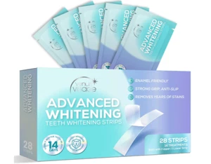 Venus Visage Teeth Whitening Strips 28 White Strips (14 Pack), Dental Kits. - Picture 1 of 2