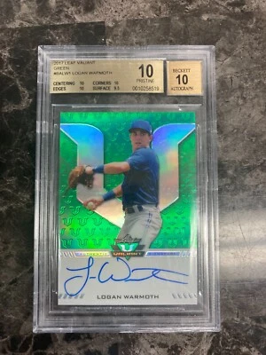 2017 Leaf Logan Warmoth 18/99 BGS 10 Auto  - Image 1 of 2