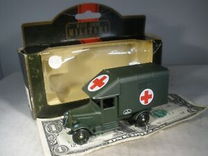 Lledo Diecast 1935 Morris 43rd Division Army Ambulance MIB not dinky